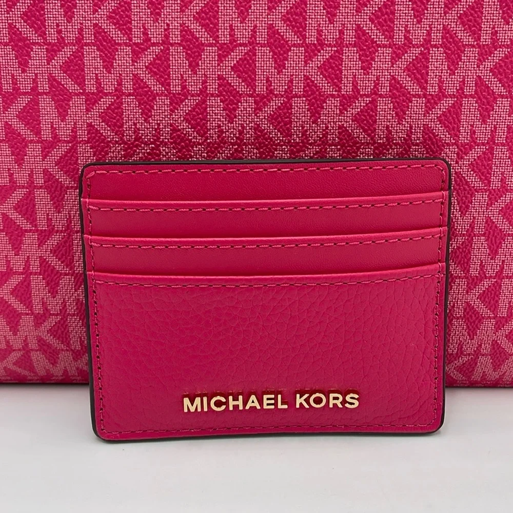 MICHAEL KORS
Large Pebbled Leather Card Holder Case
Electric Pink 
NWT - Picture 13 of 16